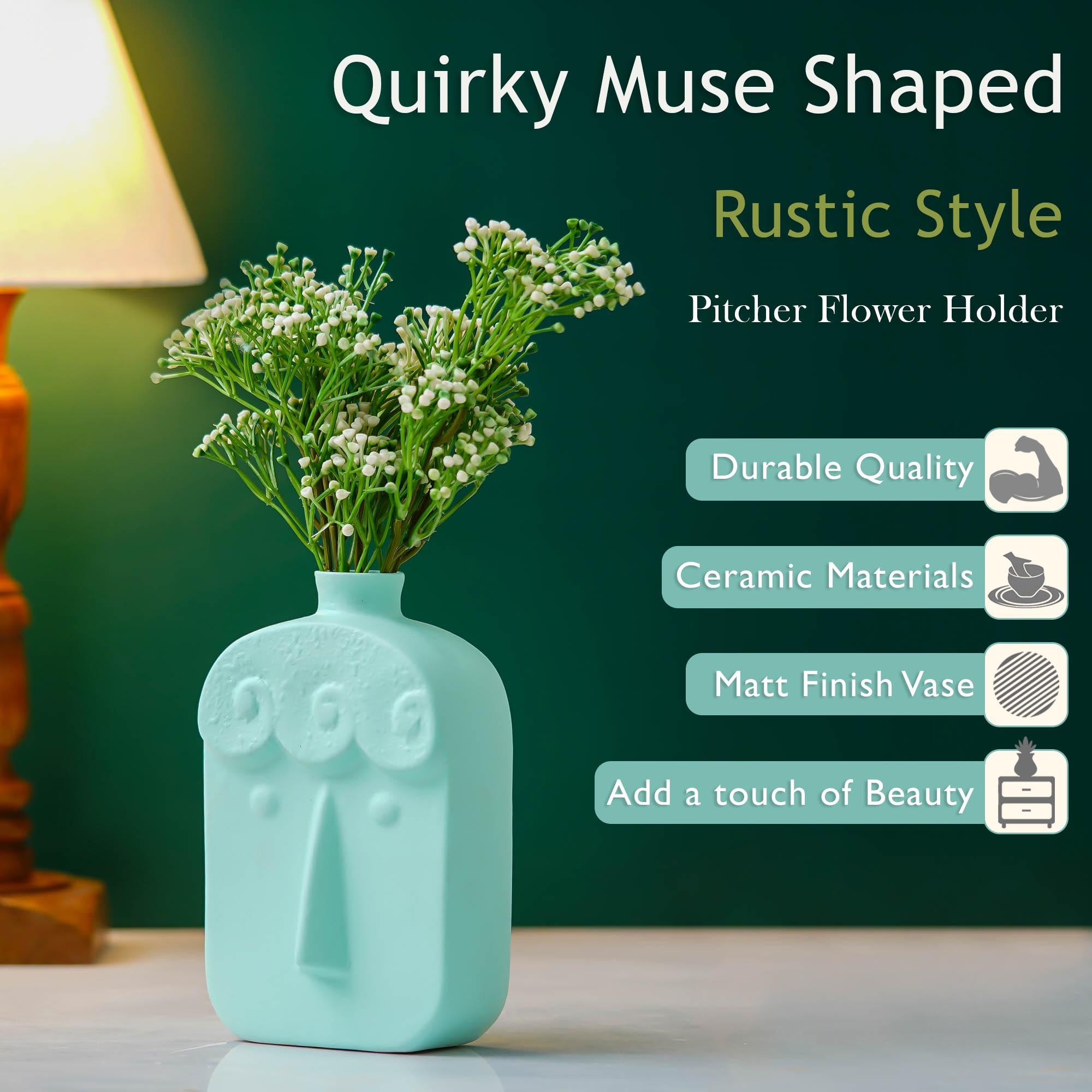 Mouse face green