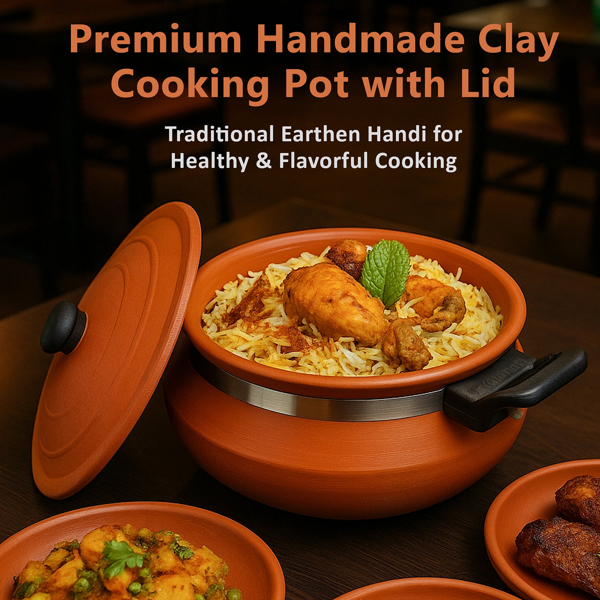 Clay Handi 2.5–3 Kg Capacity
