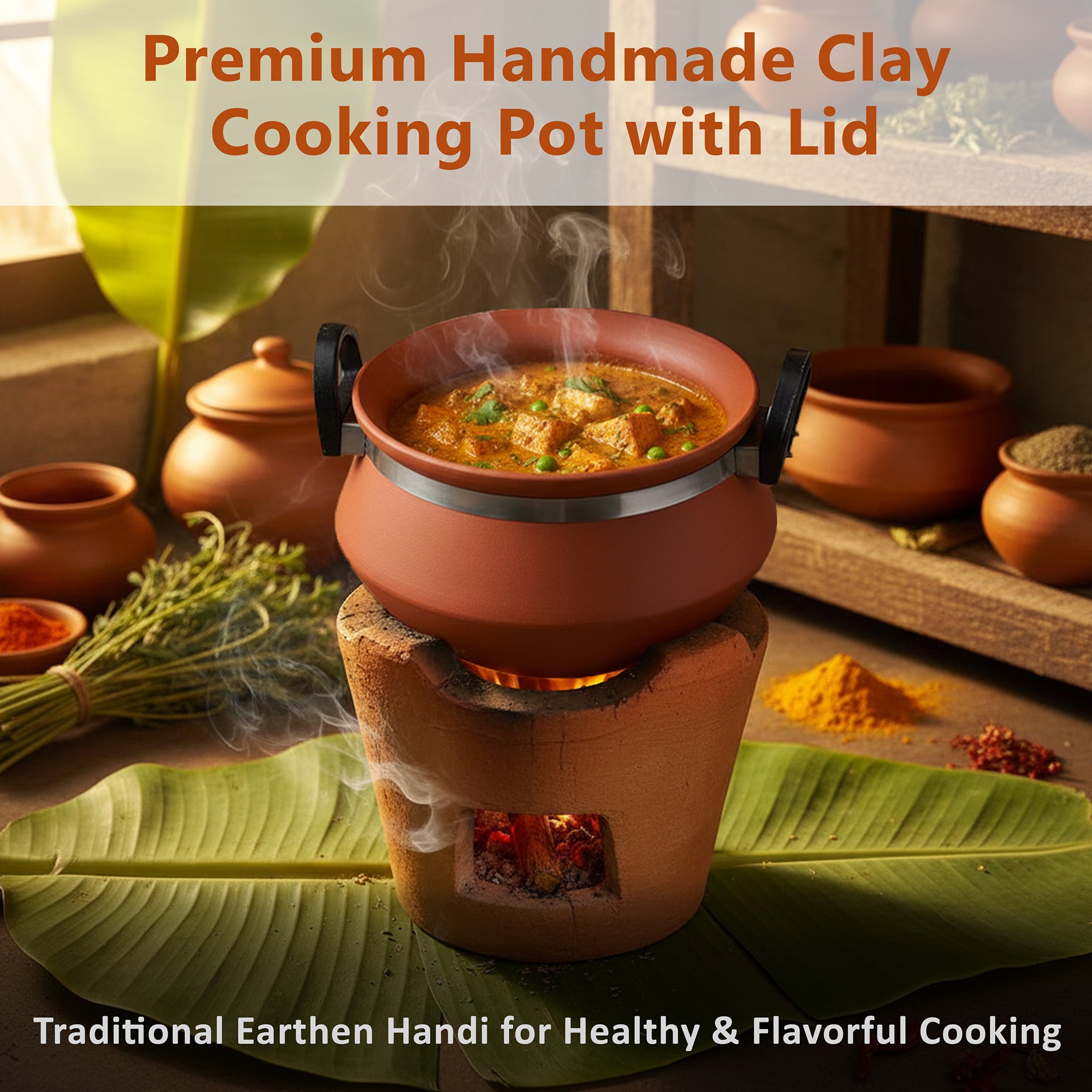 Clay Handi 3–3.5 Kg Capacity