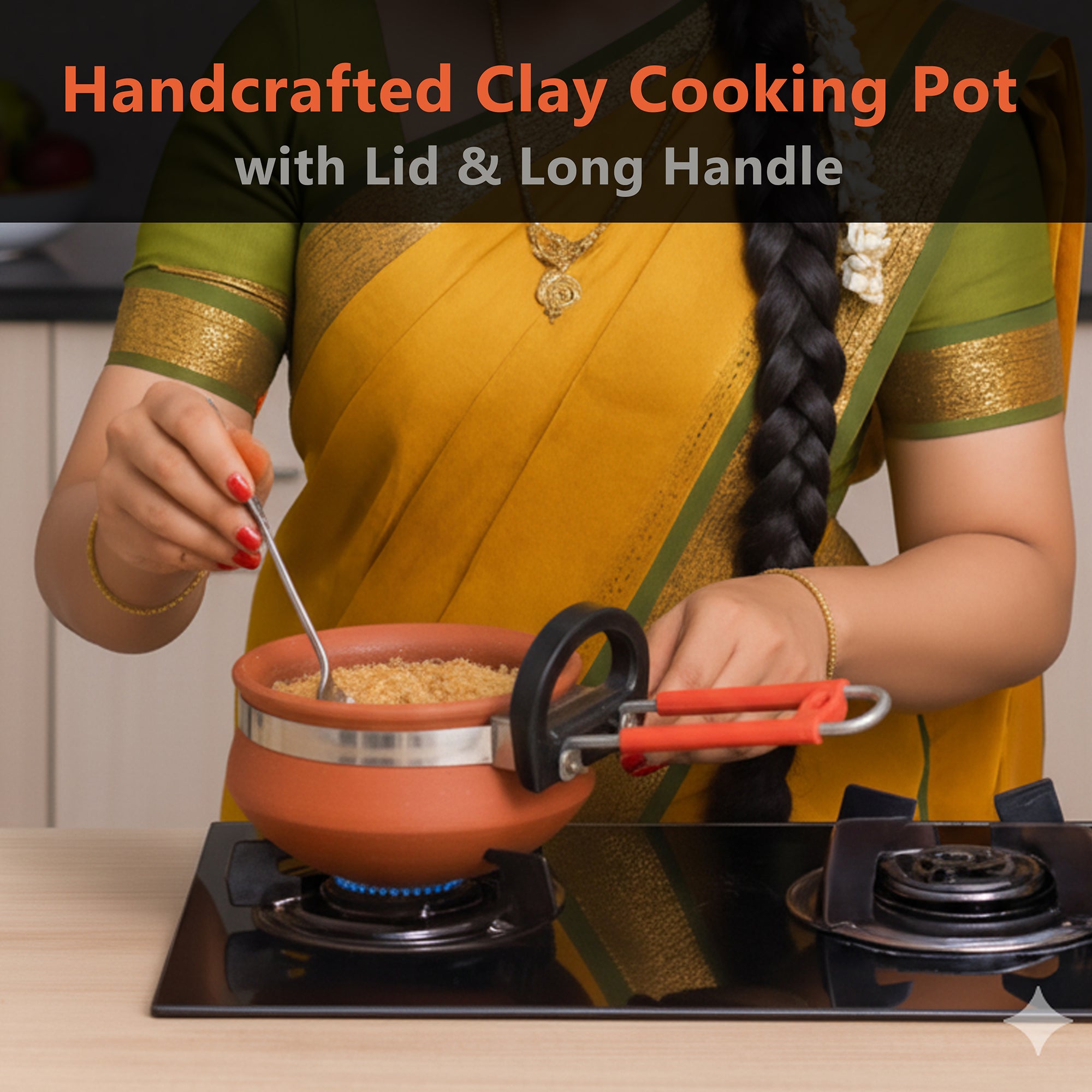 Clay Handi 1 Kg Capacity