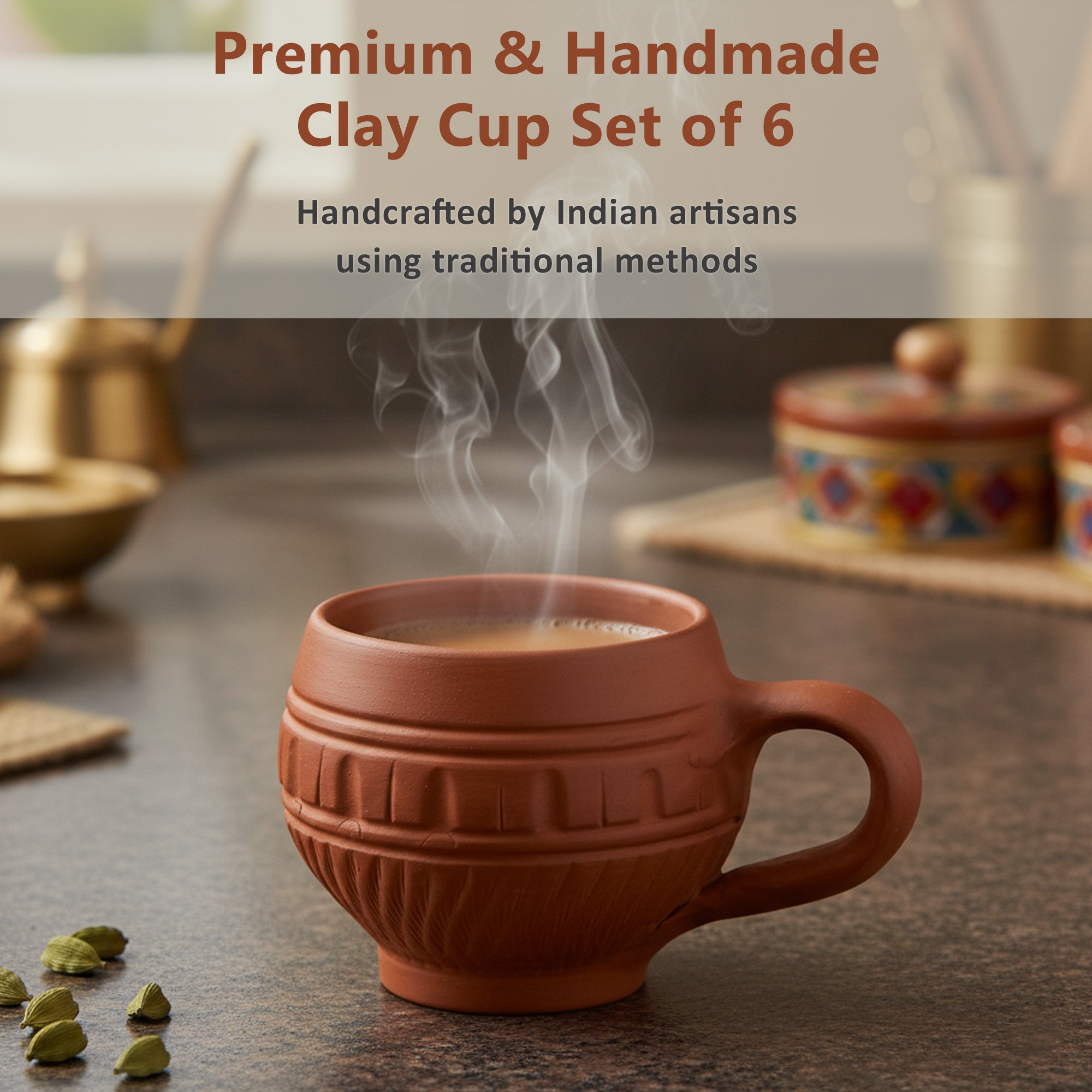 Tea Cup Set of 6