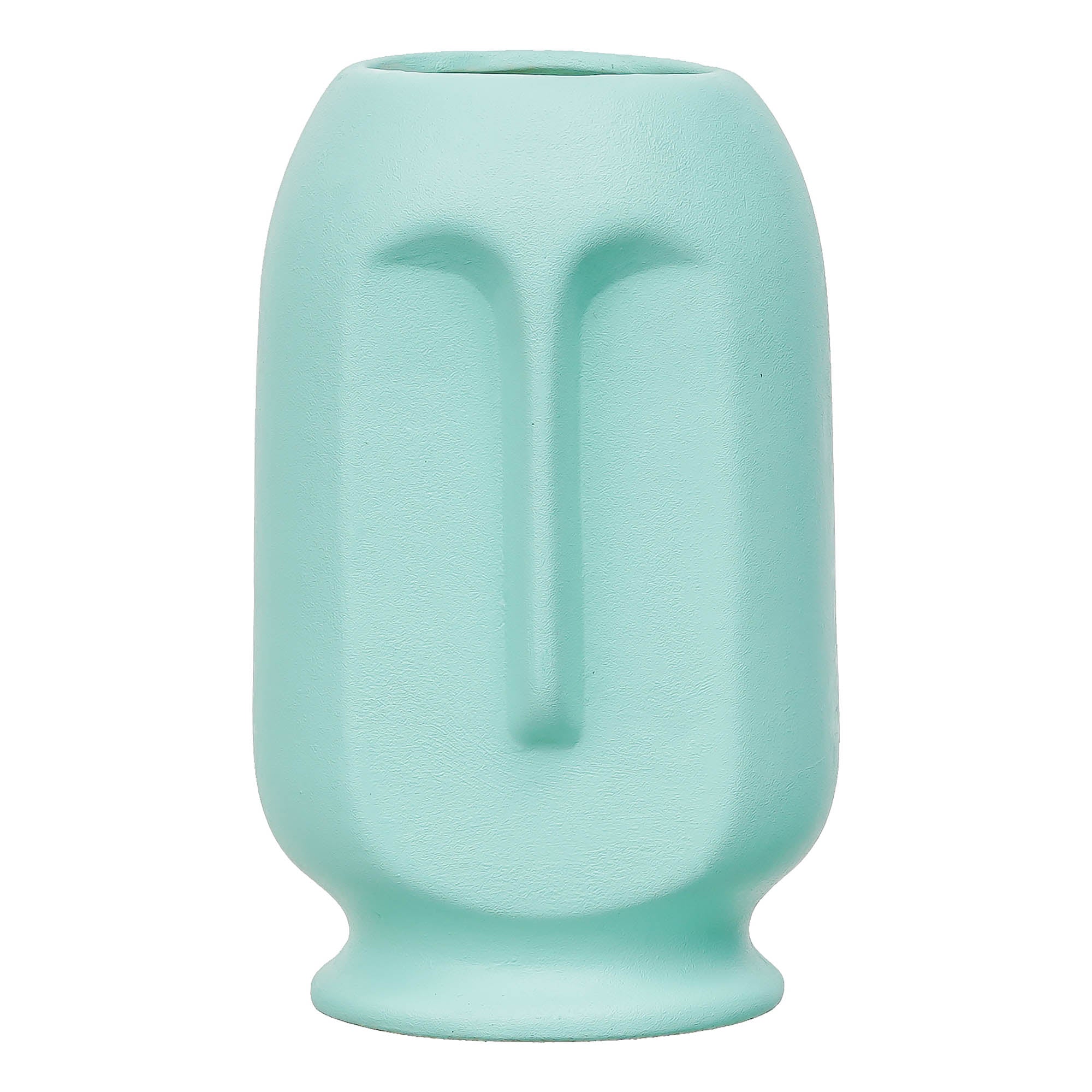 Long vase green