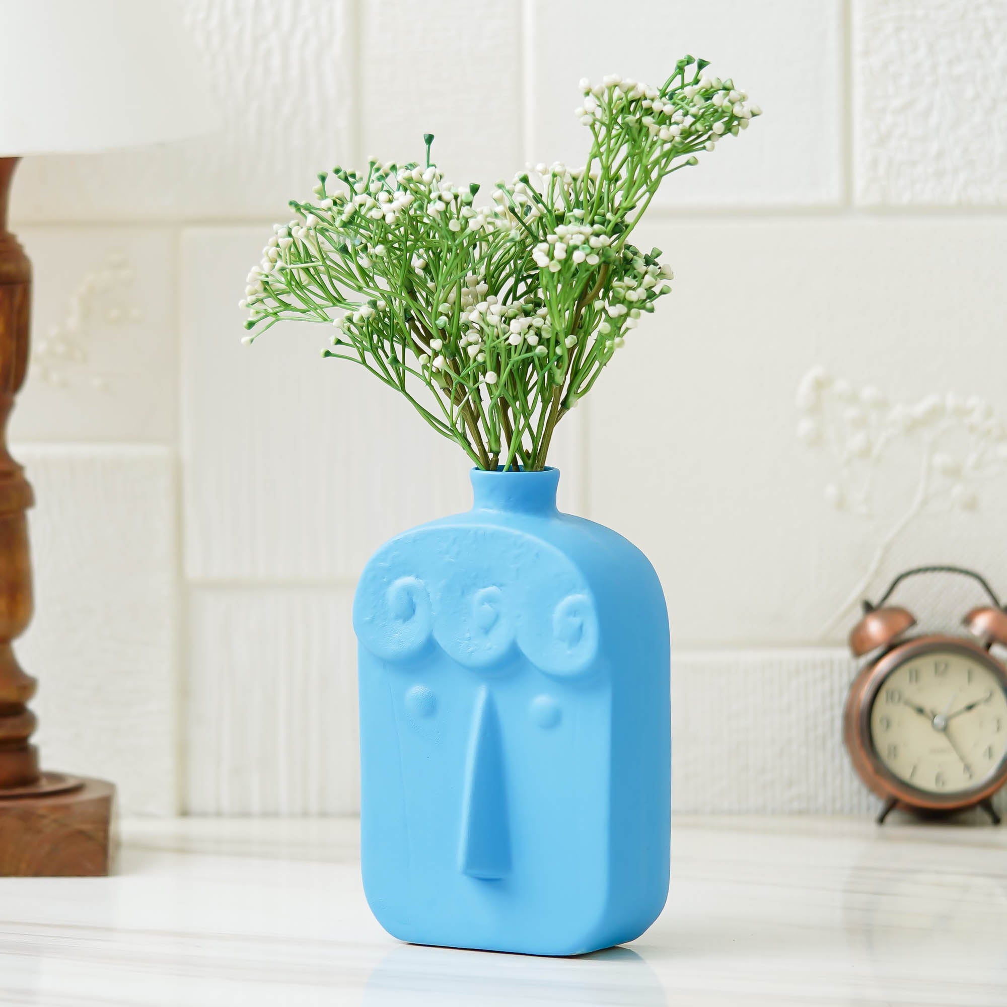 Mouse face blue
