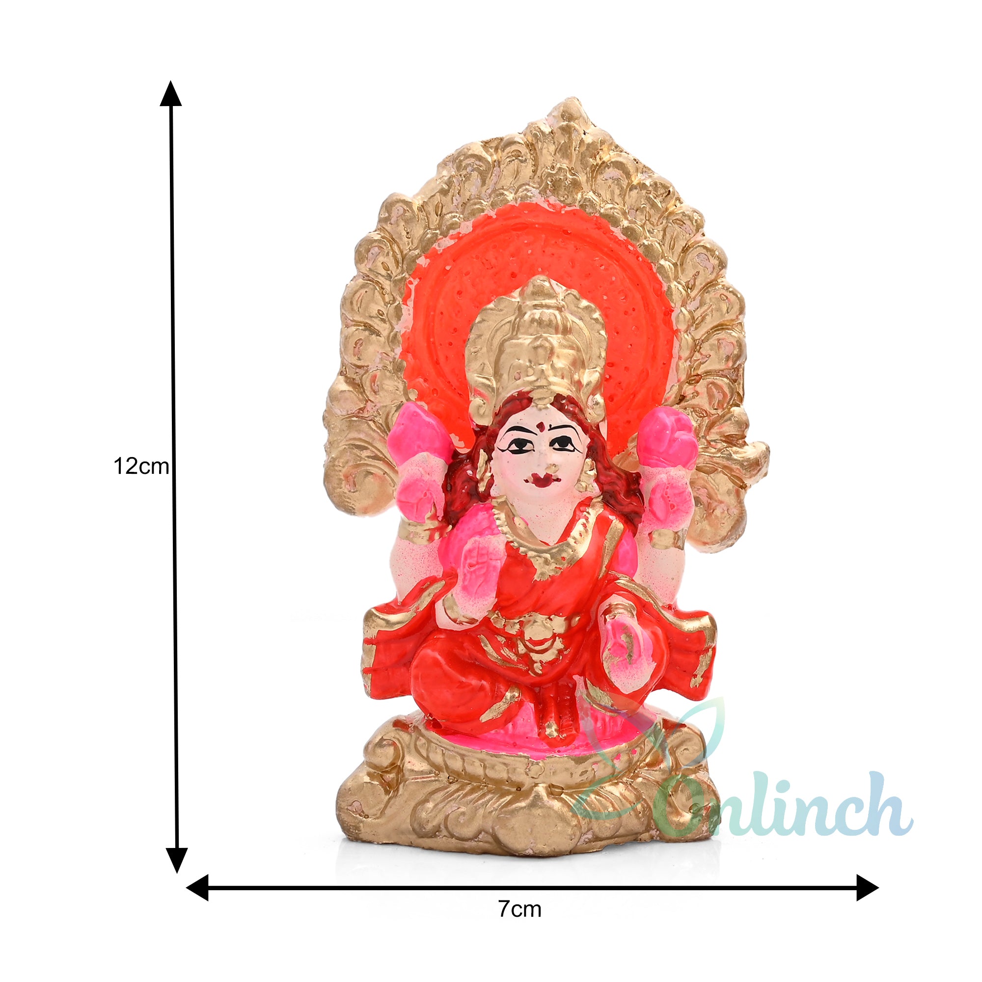 Clay Laxmi Ganesh Idol