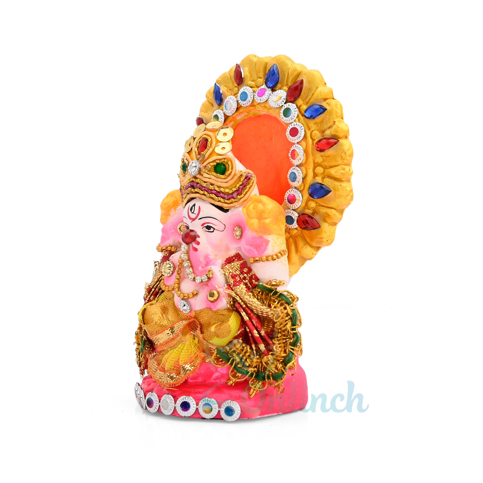 Clay Ganesh Idol 5 Inch