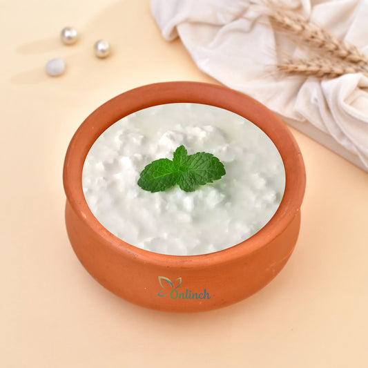 Mitti ke Dahi jamane ke  Handi for 1 Kg capacity