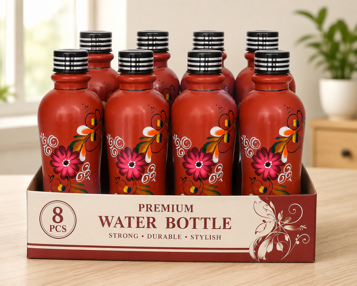 Panted Bottle Pack of 8